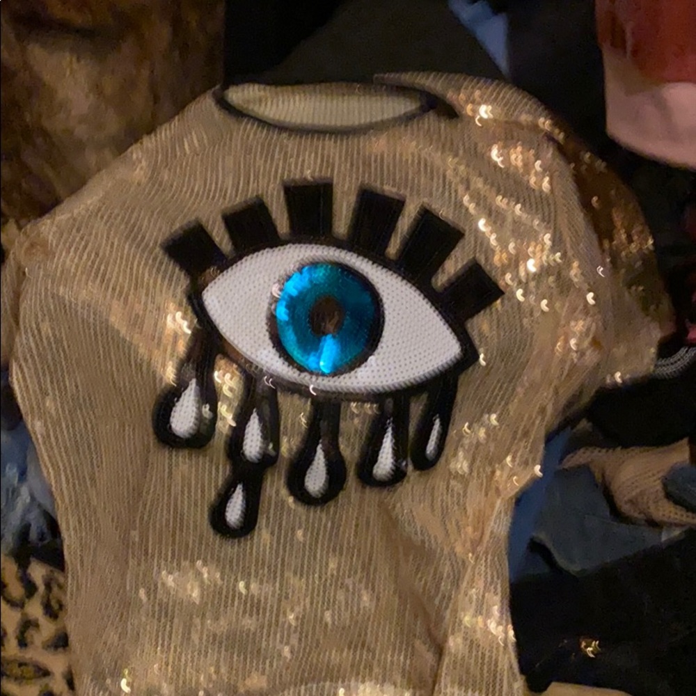 Sequin top